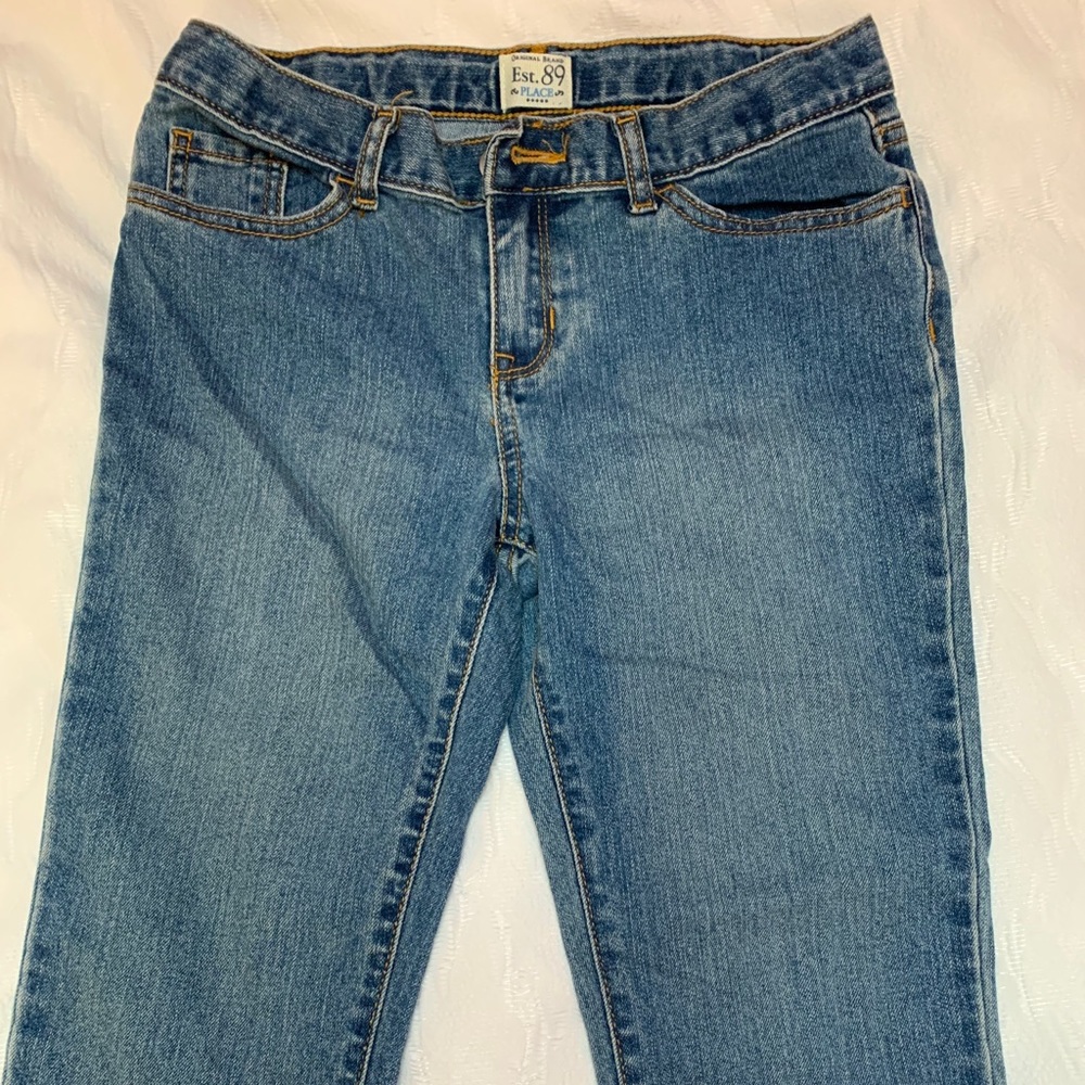 Skinny Stretch Blue Jeans